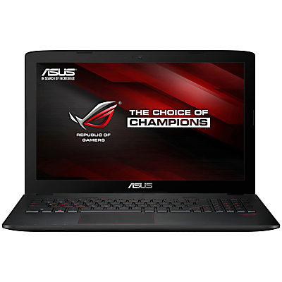ASUS ROG GL552VW Laptop, Intel Core i7, 8GB RAM, 1TB HDD + 256GB SSD, 15.6, Full HD, Black